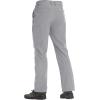 imageTACVASEN Mens Hiking Pants Fleece Lined Cargo Work Pants with 5 Pockets for Fishing Camping TravelLight Grey