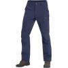 imageTACVASEN Mens Hiking Pants Fleece Lined Cargo Work Pants with 5 Pockets for Fishing Camping TravelNavy