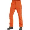 imageTACVASEN Mens Hiking Pants Fleece Lined Cargo Work Pants with 5 Pockets for Fishing Camping TravelOrange