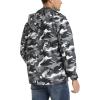 imageTACVASEN Mens Lightweight Windbreaker Rain Jacket with Hooded Water Resistant Outdoor Raincoat for Men Hiking TravelColor Black