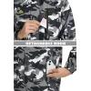 imageTACVASEN Mens Lightweight Windbreaker Rain Jacket with Hooded Water Resistant Outdoor Raincoat for Men Hiking TravelColor Black