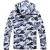 imageTACVASEN Mens Lightweight Windbreaker Rain Jacket with Hooded Water Resistant Outdoor Raincoat for Men Hiking TravelColor Grey