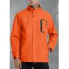 imageTACVASEN Mens Lightweight Windbreaker Rain Jacket with Hooded Water Resistant Outdoor Raincoat for Men Hiking TravelOrange