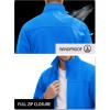 imageTACVASEN Mens Polar Fleece Jackets Lightweight Soft Winter Thermal Coats Outdoor Windproof Zip Up Jacket with PocketsAzure