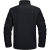 imageTACVASEN Mens Polar Fleece Jackets Lightweight Soft Winter Thermal Coats Outdoor Windproof Zip Up Jacket with PocketsBlack