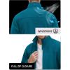 imageTACVASEN Mens Polar Fleece Jackets Lightweight Soft Winter Thermal Coats Outdoor Windproof Zip Up Jacket with PocketsLake Blue