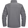 imageTACVASEN Mens Polar Fleece Jackets Lightweight Soft Winter Thermal Coats Outdoor Windproof Zip Up Jacket with PocketsLight Grey