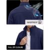 imageTACVASEN Mens Polar Fleece Jackets Lightweight Soft Winter Thermal Coats Outdoor Windproof Zip Up Jacket with PocketsNavy