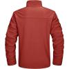 imageTACVASEN Mens Polar Fleece Jackets Lightweight Soft Winter Thermal Coats Outdoor Windproof Zip Up Jacket with PocketsOrange Red