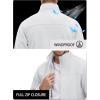 imageTACVASEN Mens Polar Fleece Jackets Lightweight Soft Winter Thermal Coats Outdoor Windproof Zip Up Jacket with PocketsWhite
