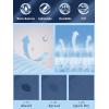 imageTACVASEN Mens Running Athletic Shorts Quick Dry Lightweight Gym Sports Basketball Hiking Short with 3 Zipper PocketsA Blue Grey