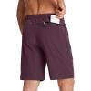 imageTACVASEN Mens Running Athletic Shorts Quick Dry Lightweight Gym Sports Basketball Hiking Short with 3 Zipper PocketsA Fuchsia