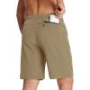 imageTACVASEN Mens Running Athletic Shorts Quick Dry Lightweight Gym Sports Basketball Hiking Short with 3 Zipper PocketsA Khaki