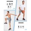imageTACVASEN Mens Running Athletic Shorts Quick Dry Lightweight Gym Sports Basketball Hiking Short with 3 Zipper PocketsA Light Grey