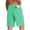 imageTACVASEN Mens Running Athletic Shorts Quick Dry Lightweight Gym Sports Basketball Hiking Short with 3 Zipper PocketsA Mint Green