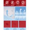 imageTACVASEN Mens Running Athletic Shorts Quick Dry Lightweight Gym Sports Basketball Hiking Short with 3 Zipper PocketsA Tomato Red