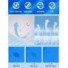 imageTACVASEN Mens Running Athletic Shorts Quick Dry Lightweight Gym Sports Basketball Hiking Short with 3 Zipper PocketsB Azure