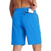imageTACVASEN Mens Running Athletic Shorts Quick Dry Lightweight Gym Sports Basketball Hiking Short with 3 Zipper PocketsB Azure