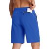 imageTACVASEN Mens Running Athletic Shorts Quick Dry Lightweight Gym Sports Basketball Hiking Short with 3 Zipper PocketsB Color Blue