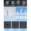 imageTACVASEN Mens Running Athletic Shorts Quick Dry Lightweight Gym Sports Basketball Hiking Short with 3 Zipper PocketsB Gy