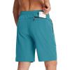 imageTACVASEN Mens Running Athletic Shorts Quick Dry Lightweight Gym Sports Basketball Hiking Short with 3 Zipper PocketsB Lake Blue