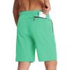 imageTACVASEN Mens Running Athletic Shorts Quick Dry Lightweight Gym Sports Basketball Hiking Short with 3 Zipper PocketsB Mint Green