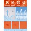 imageTACVASEN Mens Running Athletic Shorts Quick Dry Lightweight Gym Sports Basketball Hiking Short with 3 Zipper PocketsB Orange