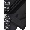 imageTACVASEN Mens Tactical Military Pants Lightweight Hiking Pants 9 Pockets Water Resistant Cargo Work Pants ConstructionBlack