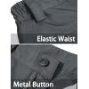 imageTACVASEN Mens Tactical Military Pants Lightweight Hiking Pants 9 Pockets Water Resistant Cargo Work Pants ConstructionDark Grey