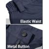 imageTACVASEN Mens Tactical Military Pants Lightweight Hiking Pants 9 Pockets Water Resistant Cargo Work Pants ConstructionNavy