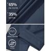 imageTACVASEN Mens Tactical Military Pants Lightweight Hiking Pants 9 Pockets Water Resistant Cargo Work Pants ConstructionNavy