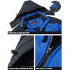 imageTACVASEN Mens Winter Skiing Jackets Water Resistant Fleece Coats Insulated Thermal Snowboard Jacket Parka Raincoat with Hood215 Blue