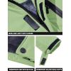 imageTACVASEN Mens Winter Skiing Jackets Water Resistant Fleece Coats Insulated Thermal Snowboard Jacket Parka Raincoat with Hood215 Light Green