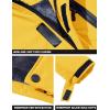 imageTACVASEN Mens Winter Skiing Jackets Water Resistant Fleece Coats Insulated Thermal Snowboard Jacket Parka Raincoat with Hood215 Yellow Grey