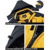 imageTACVASEN Mens Winter Skiing Jackets Water Resistant Fleece Coats Insulated Thermal Snowboard Jacket Parka Raincoat with Hood215 Yellow Grey