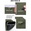 imageTACVASEN Winter Pants for Men Fleece Lined Waterproof Pants Insulated Hiking Pant for Ski Snowboard Outdoor Work HuntingArmy Green