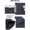 imageTACVASEN Winter Pants for Men Fleece Lined Waterproof Pants Insulated Hiking Pant for Ski Snowboard Outdoor Work HuntingDark Gray