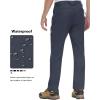 imageTACVASEN Winter Pants for Men Fleece Lined Waterproof Pants Insulated Hiking Pant for Ski Snowboard Outdoor Work HuntingDark Gray