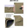 imageTACVASEN Winter Pants for Men Fleece Lined Waterproof Pants Insulated Hiking Pant for Ski Snowboard Outdoor Work HuntingKhaki