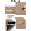 imageTACVASEN Winter Pants for Men Fleece Lined Waterproof Pants Insulated Hiking Pant for Ski Snowboard Outdoor Work HuntingSand