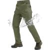 imageTACVASEN Mens Tactical Military Pants Lightweight Hiking Pants 9 Pockets Water Resistant Cargo Work Pants ConstructionArmy Green