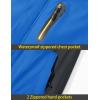 imageTACVASEN Mens Winter Ski Jacket Waterproof Snow Coats Snowboard Fleece Lining Jacket Warm Parka with HoodedBlue