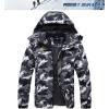 imageTACVASEN Mens Winter Ski Jacket Waterproof Snow Coats Snowboard Fleece Lining Jacket Warm Parka with HoodedColor Black