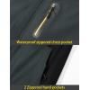 imageTACVASEN Mens Winter Ski Jacket Waterproof Snow Coats Snowboard Fleece Lining Jacket Warm Parka with HoodedGray