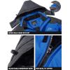 imageTACVASEN Winter Jacket Mens WaterResistant Fleece Jacket Snow Ski Jacket Military Tactical Jacket Coat Parka Hood RaincoatBlue