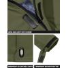 imageTACVASEN Winter Jacket Mens WaterResistant Fleece Jacket Snow Ski Jacket Military Tactical Jacket Coat Parka Hood RaincoatGreen