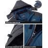 imageTACVASEN Winter Jacket Mens WaterResistant Fleece Jacket Snow Ski Jacket Military Tactical Jacket Coat Parka Hood RaincoatNavy