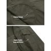 imageTACVASEN Mens Tactical Military 14 Zip Pullover Cotton Long Sleeve Shirt Green XL