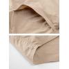 imageTACVASEN Mens Tactical Shirts Long Sleeve Quick Dry Breathable Button Down Fishing Work Safari Hiking Camping HuntingKhaki