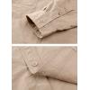 imageTACVASEN Mens Tactical Shirts Long Sleeve Quick Dry Breathable Button Down Fishing Work Safari Hiking Camping HuntingKhaki